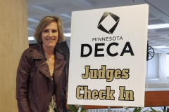 Cindy - Judging at Minnesota DECA
